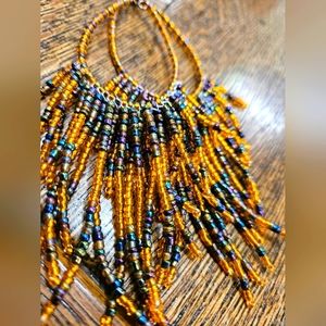 Orange- Purple Iridescent 🧡🖤🧡💜🧡